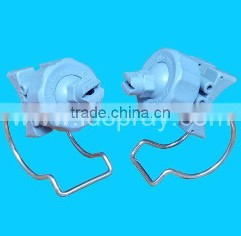 Adjustable ball clamp clip washing or cleaning car nozzle