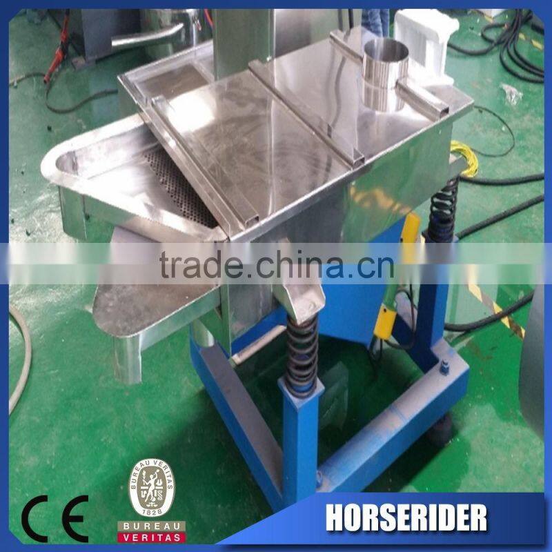 waste plastic pc dashboard granulator pelletizing recycling line/pc instrument board scraps grinding recycling plant