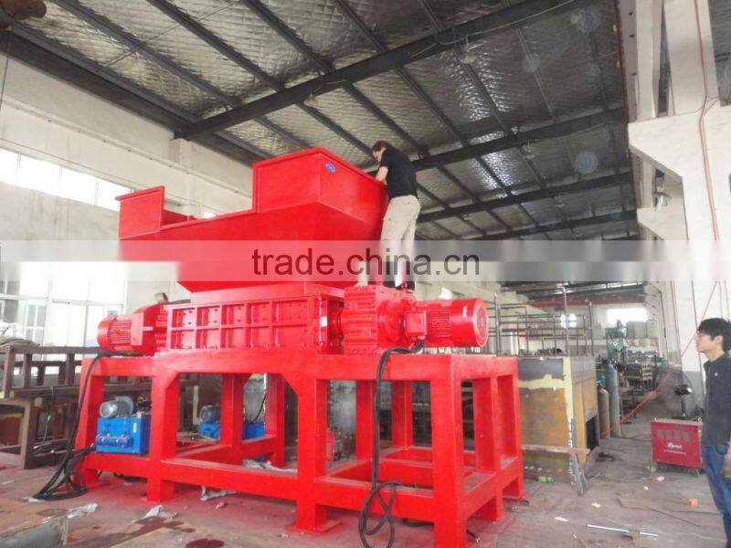 Paper baler shredder machine