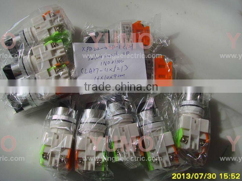 XPB22-22B-11X 21 Select switch 2P 1NO+1NC LAY7-11X 21