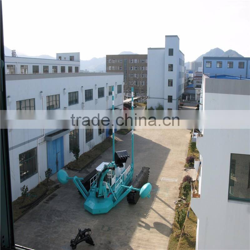 Amphibian machine Water King Dredger