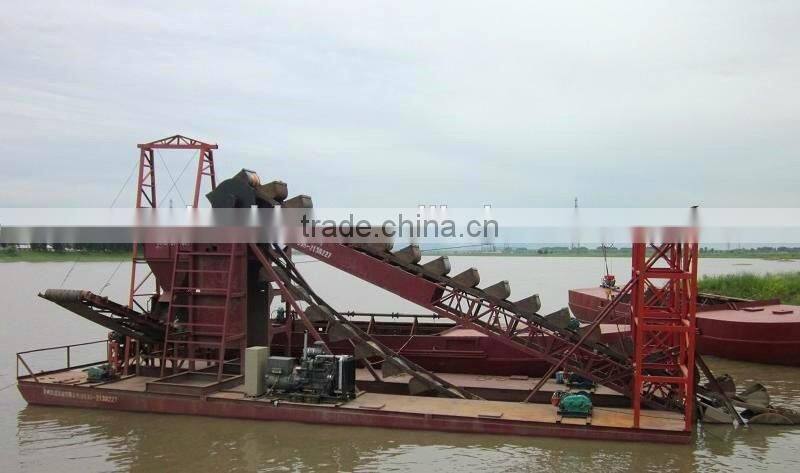 china gold dredge/gold panning dredger for sale