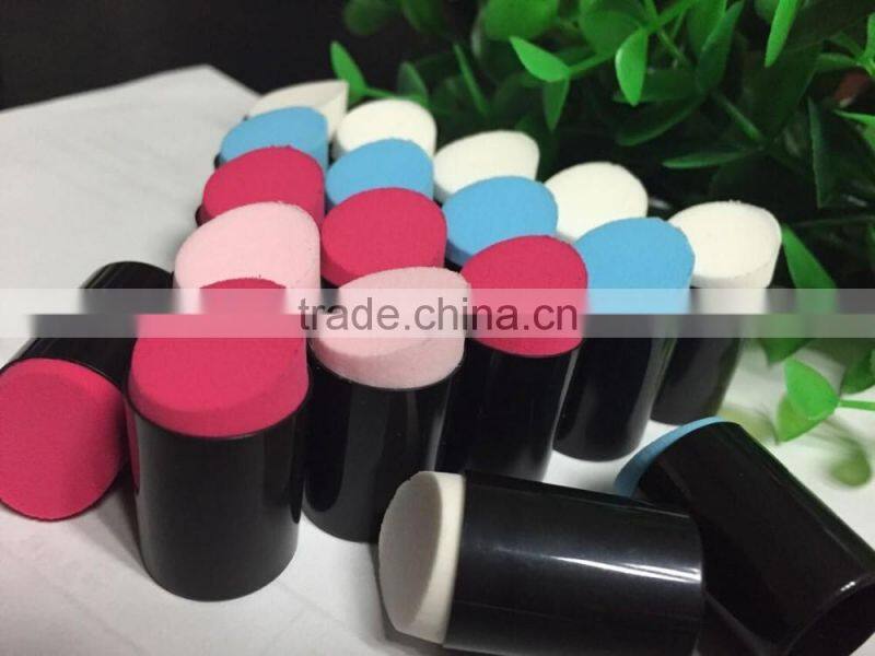 sponge makeup dauber/ sponge Dauber by finger for cosmetic tool/finger cosmetic sponge