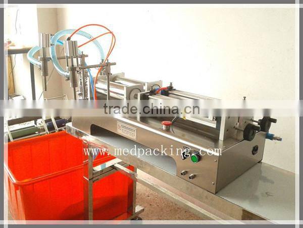 10-300ml Double Heads Pneumatic Shampoo Cream Honey Filling Machine