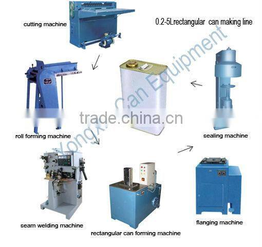 Complete Chemical Oil Square Can Machine Manufacturing Line
