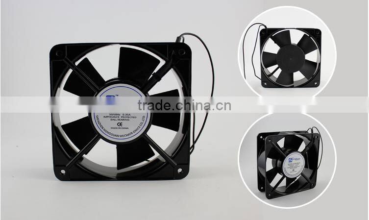 high efficiency 180*180*60 mm small ac cooler fan for air compressors