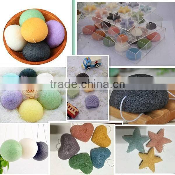 100% konjac sponge, natural konjac facial sponge, facial cleansing sponge, konjac baby facial sponge,konjac sponge wholesale