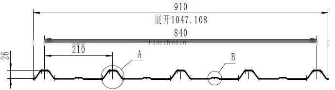 GENSIN/LIXIN polycarbonate corrugated sheet, PC wave sheet, PC roofing sheet