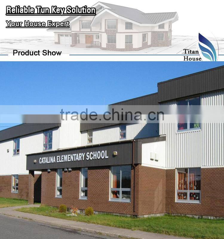 Muti-Storey Light Steel Prefabricadas School Building Projects