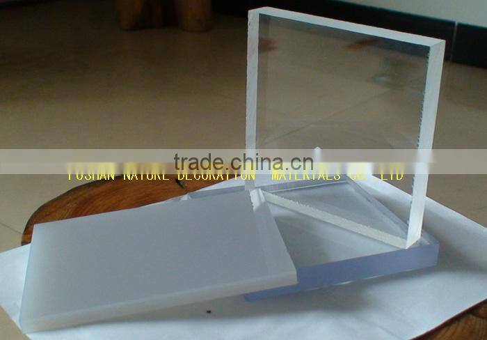 Plastic Building Materials Polycarbonate solid sheet for door