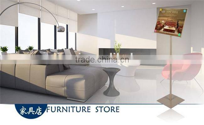 Help You Boost Your Sale!!! Outdoor Flooring Metal Poster Display Stand