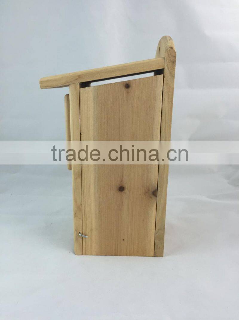 New Unfinished Wooden Bird House Wholesale With High Quality and Competitive Price