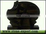 European Style Tombstone, Red Tombstone,Red Granite