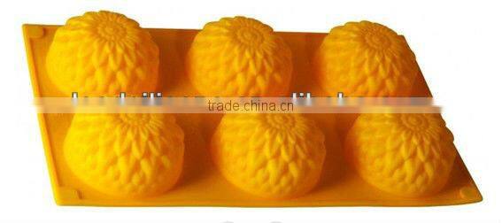 Silicone Square Cupcake Mold for Bakery