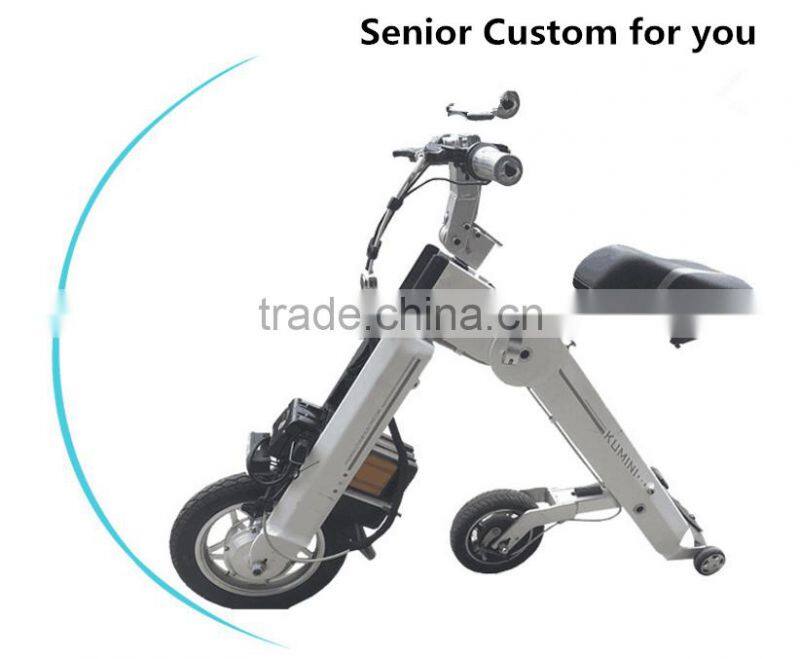 Mini electric foldable bike, Super cool apperance ebike, Hot sell Scooter with shock mitigation system for adult