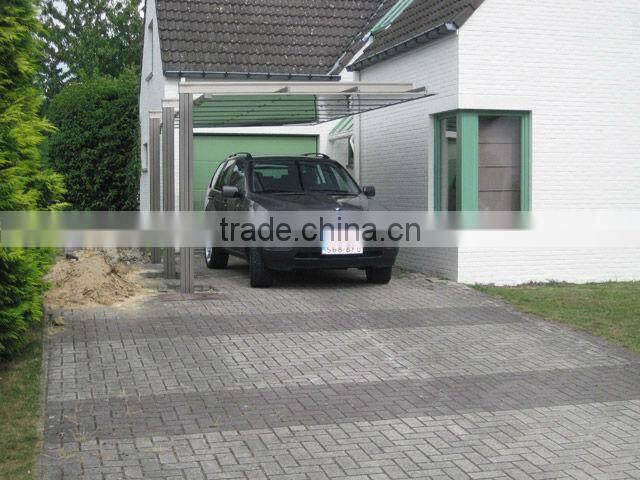 new desgin polycarbonate board roof aluminum car canopy