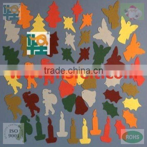 Eco-Friendly Laser Cut Christmas Felt Snowflake Decorations