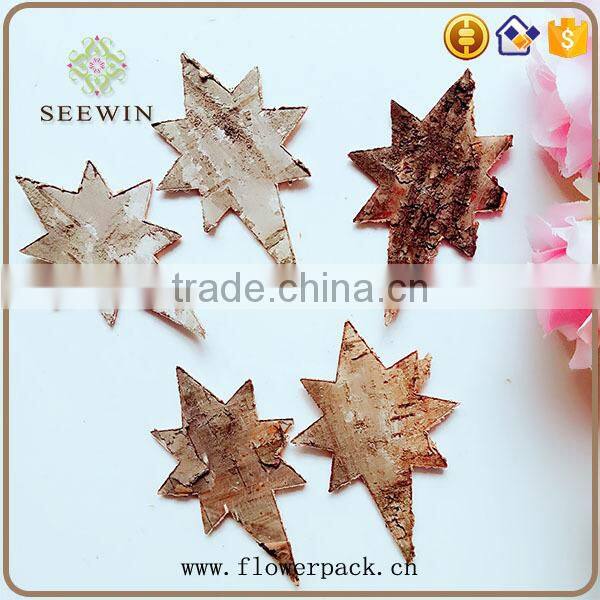 Natural flowers star type version of the bark