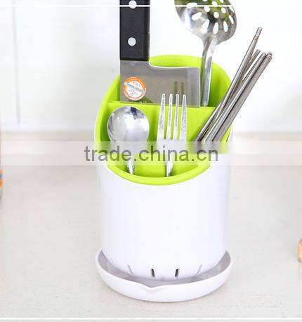 Wholesale Stock Small Order Plastic Capable of Draining Kitchen Tableware Storage Holder