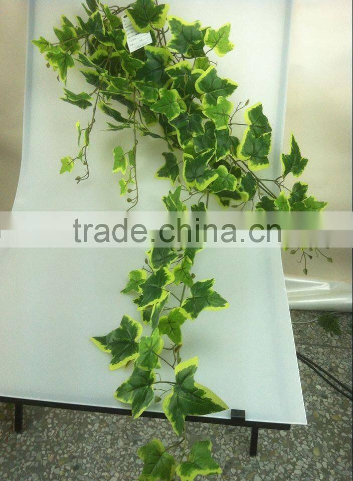 Home garden outdoor decoration 3.28ft (100cm) Long artificial christmas green 5 branches reindeer metal vine rattan Elt10 2301