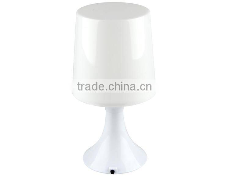 New design decorative battery operated color changing modern table lamp