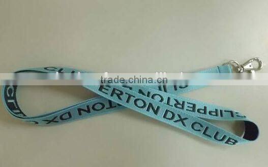 the newest polyester lanyard / custom woven lanyards no minimum order