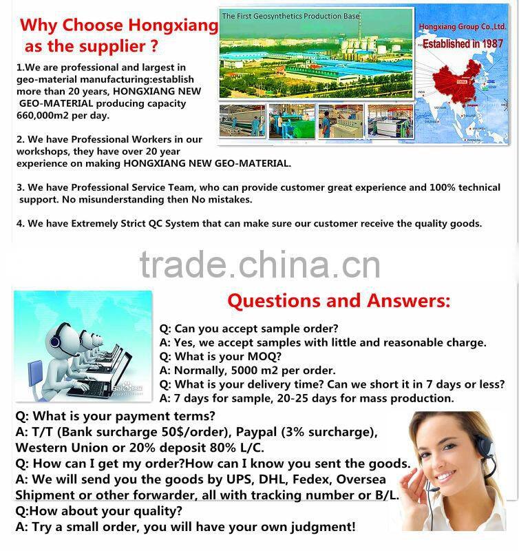 On sales PP short fiber needle Geotextile