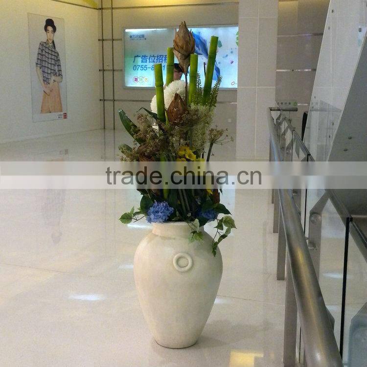 Fiberglass vases and pots
