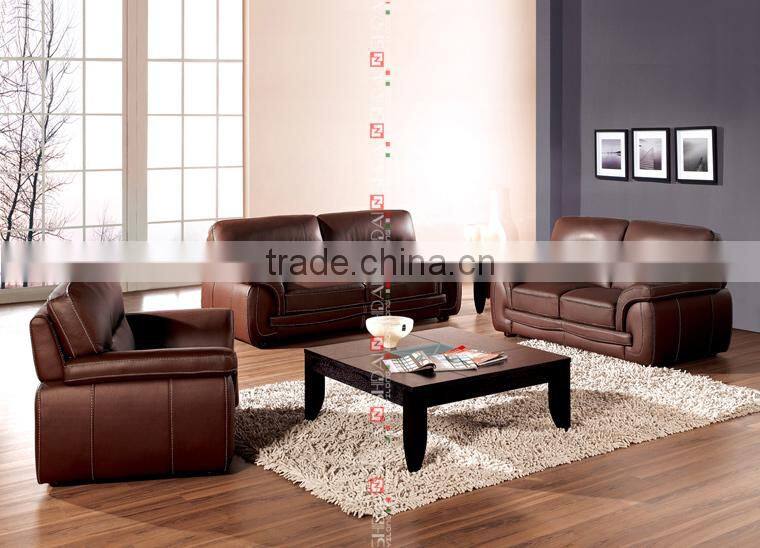 germany living room leather sofa, stainless steel sofa set, germany leather sofa 930