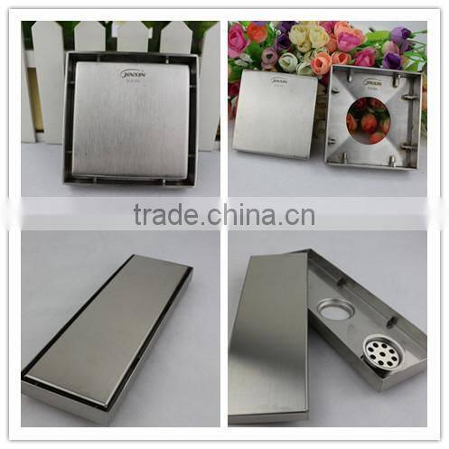 stainless steel angle floor drain for pool/shower room YK-9720