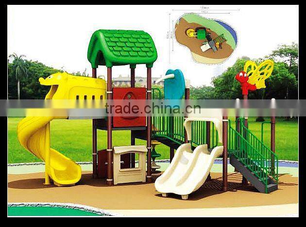 LT-2058A outdoor playground sliding board