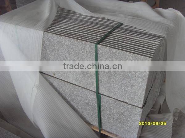 polished red granite G664 stair