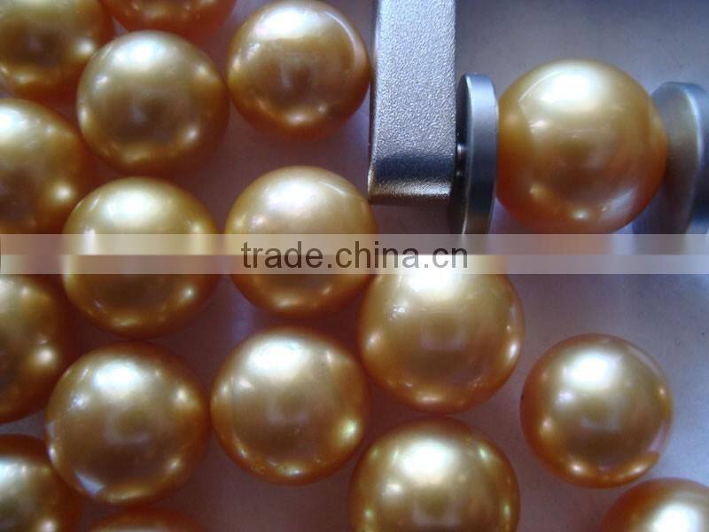 AAA 15-16mm Wholesale Golden South Sea Pearl Beads