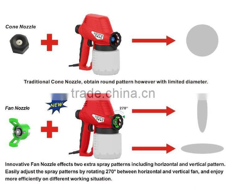 Hot Sale 60W Solenoid Paint Spray Gun Portable Electric Airless Paint Sprayer GW8184