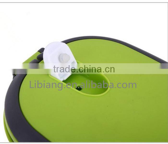 Wholesale three-layer stainless steel lunch box and practical messtin in three color