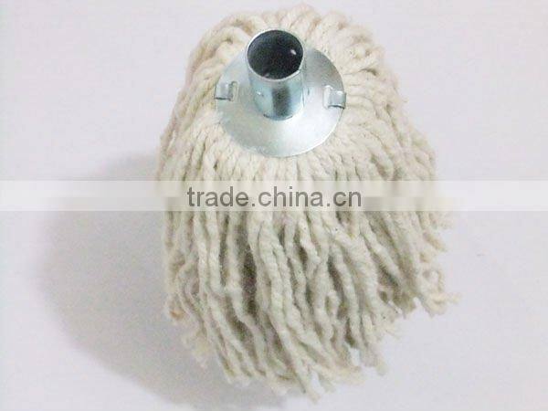 cotton/polyster mops with metal socket