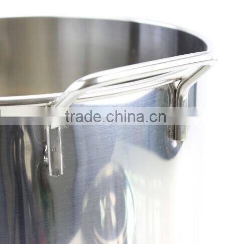 30-60cm 12pcs Stainless Steel with lid kitchen multi equipment used stock pot