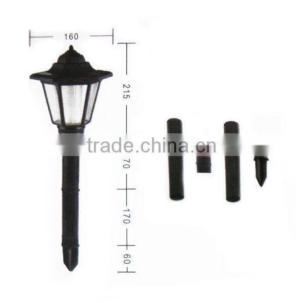 Solar Powered Outdoor Garden LED Light Path/Yard /Landscape Post Lawn Lamp