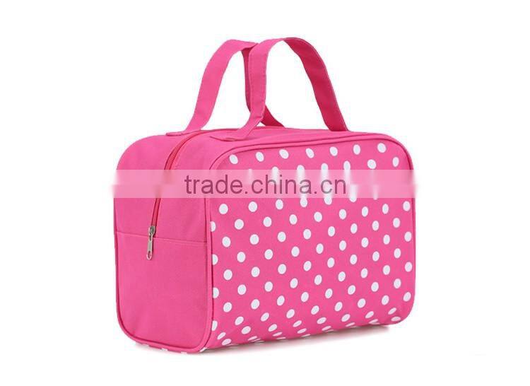 Multi-functional travel hanging toiletry bag organizer