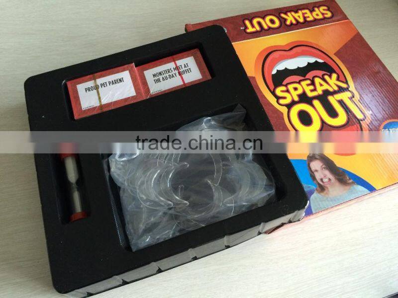 2016 wholesale best family board game Speak Out Game