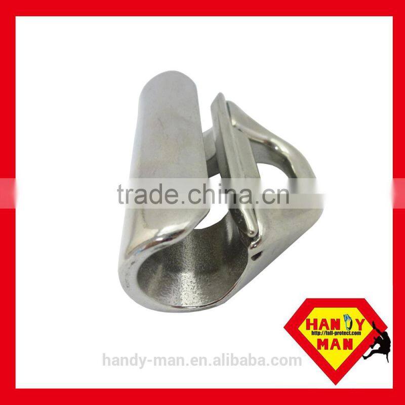 Lifeline Stainless Steel Wire Rope Safety With Cable Connector Glider