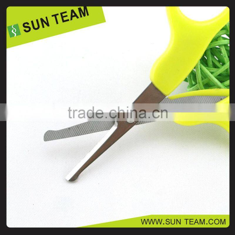 SC050 3-3/4" Short blade New PP handle Moustache scissors