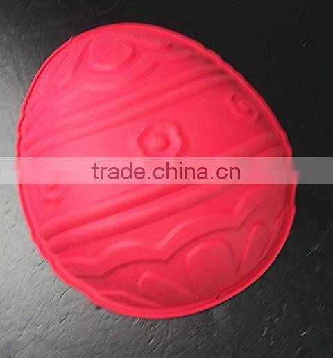 11231 color egg shaped silicone cake mold