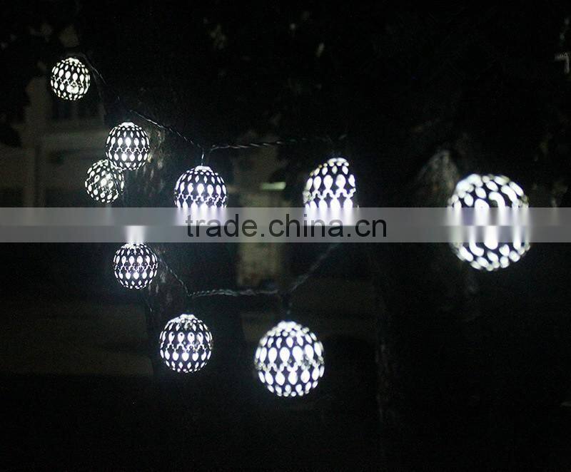 2016 new product Solar power christmas 3m 10 led light Strip Lamp Wedding Xmas Party Garden Decor