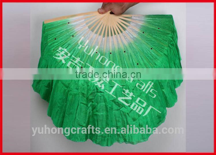 Wholesale Silk Belly Dance Fan Veils