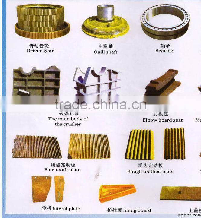 2015 Stone Impact Crusher Price for Sale Mainly Used in Secondary Crushing