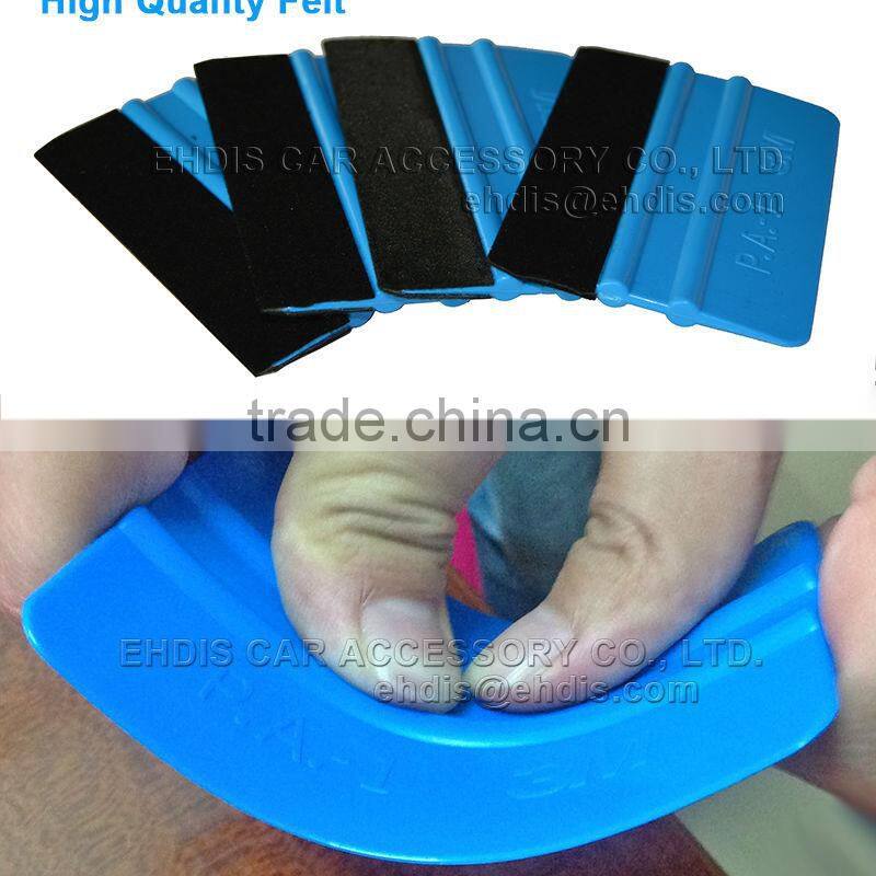 A02 3m squeegee with black fabric edge