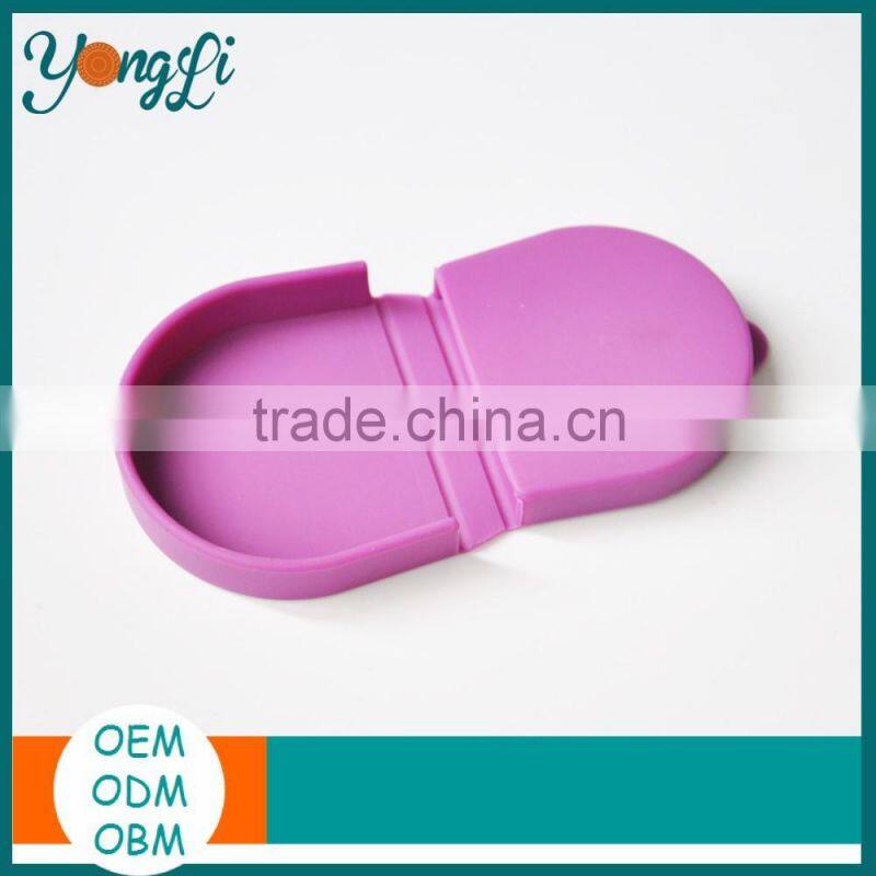 Hot Sales Candy Color Soft Silicone Coin Purse