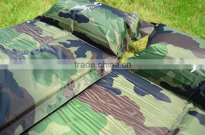 ROUTMAN Camouflage Self Inflated Mat with Pillow RM-06