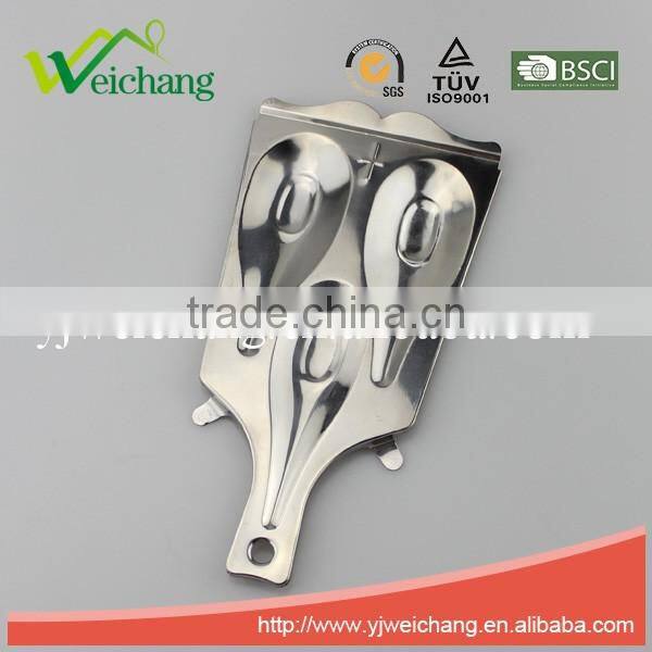 WCE6045 Stainless Steel High Quality Stainless Steel Third Spoon Rest